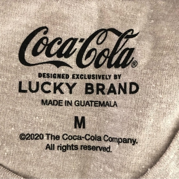 Lucky brand gray Coca-Cola graphic T-shirt - Picture 4 of 10